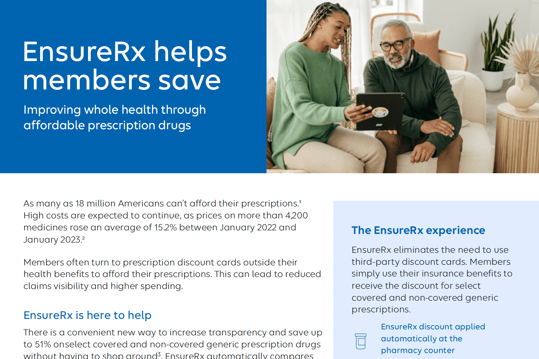 EnsureRx Discount Solution