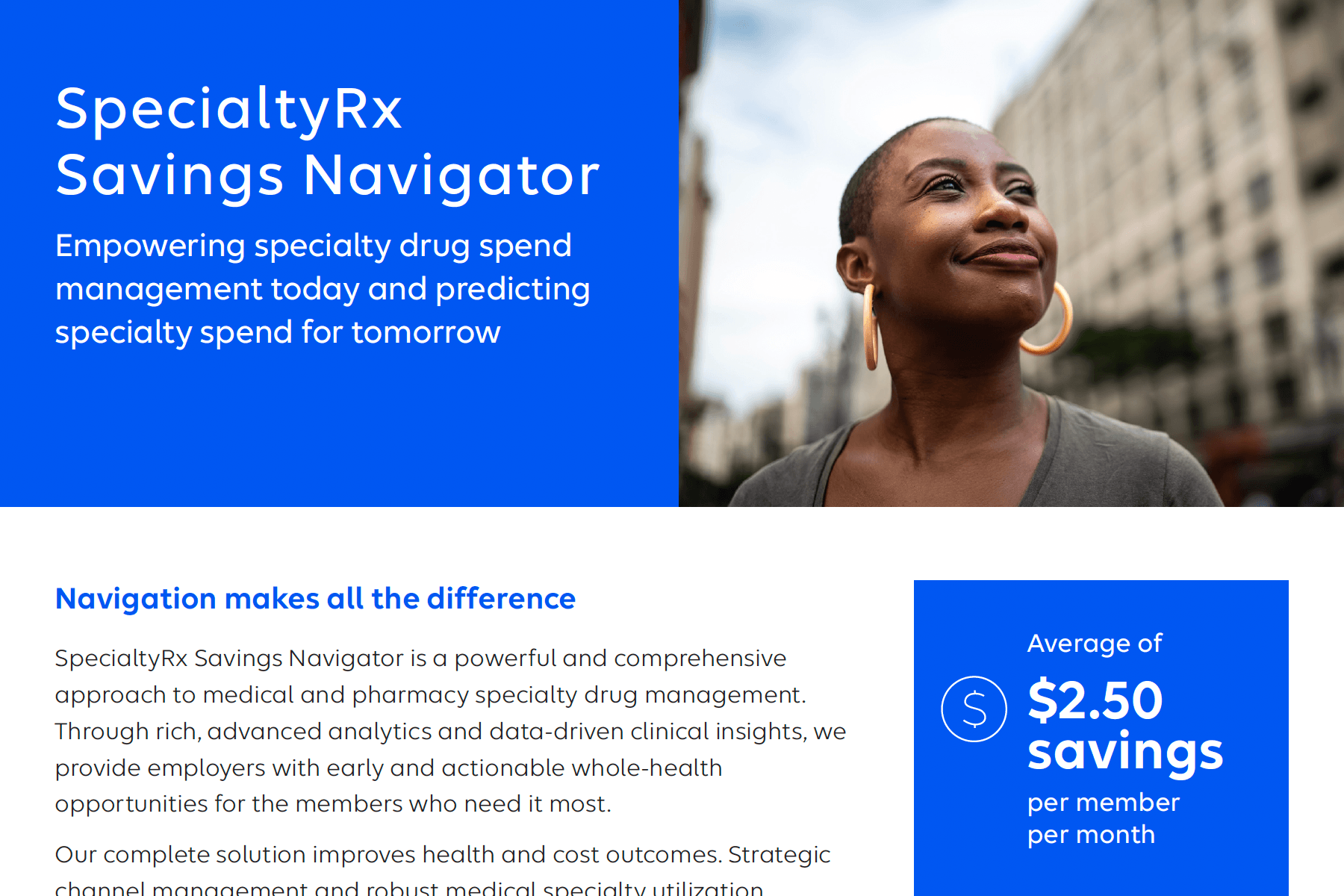 SpecialtyRx Savings Navigator